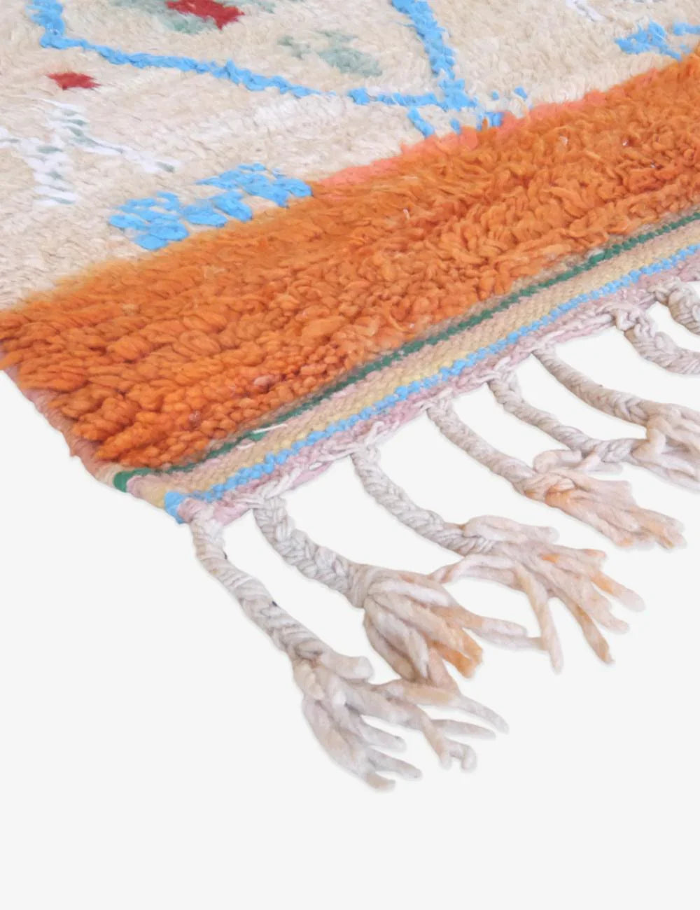 Moroccan Hallway Runner Rug 13.1 x 2.6 ft / 398 x 80 cm - Surcoma