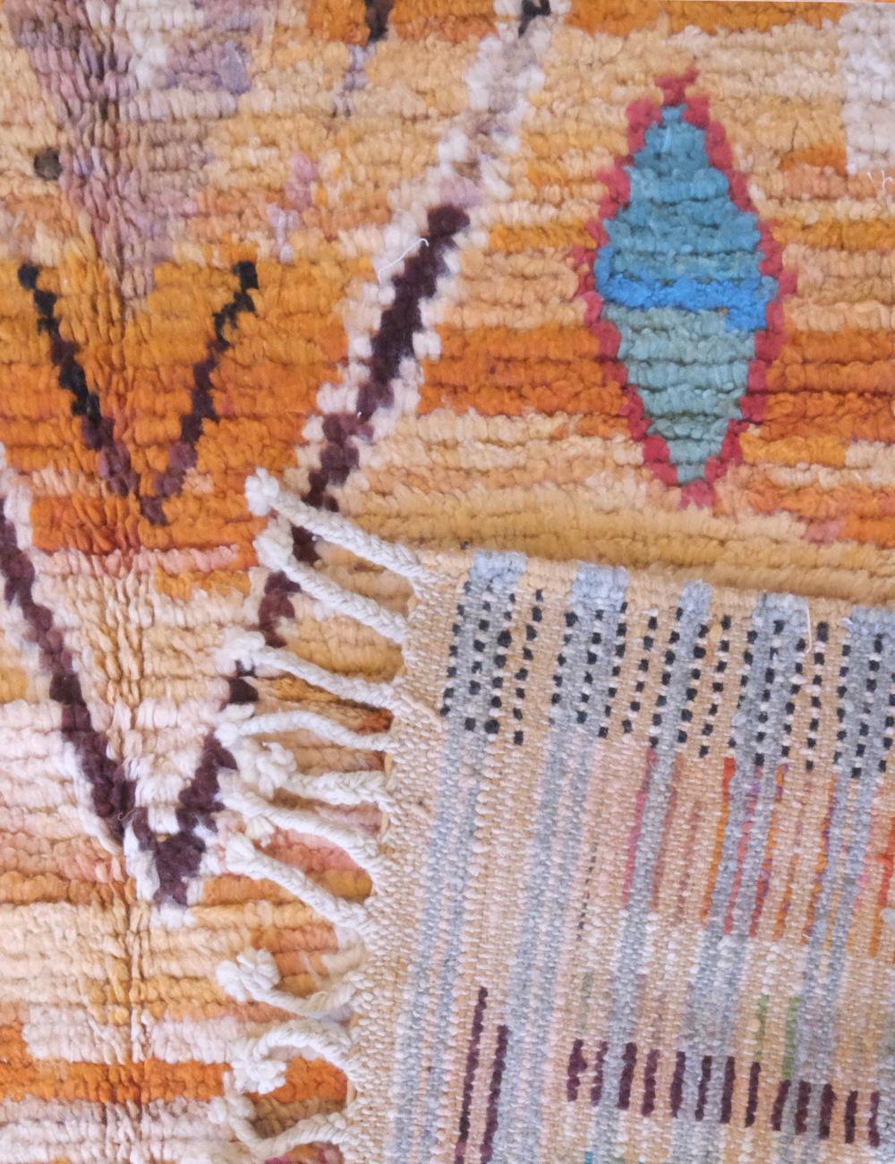 Moroccan Modern Boujad Wool Rug 8.4 x 5.4 ft / 257 x 167 cm
