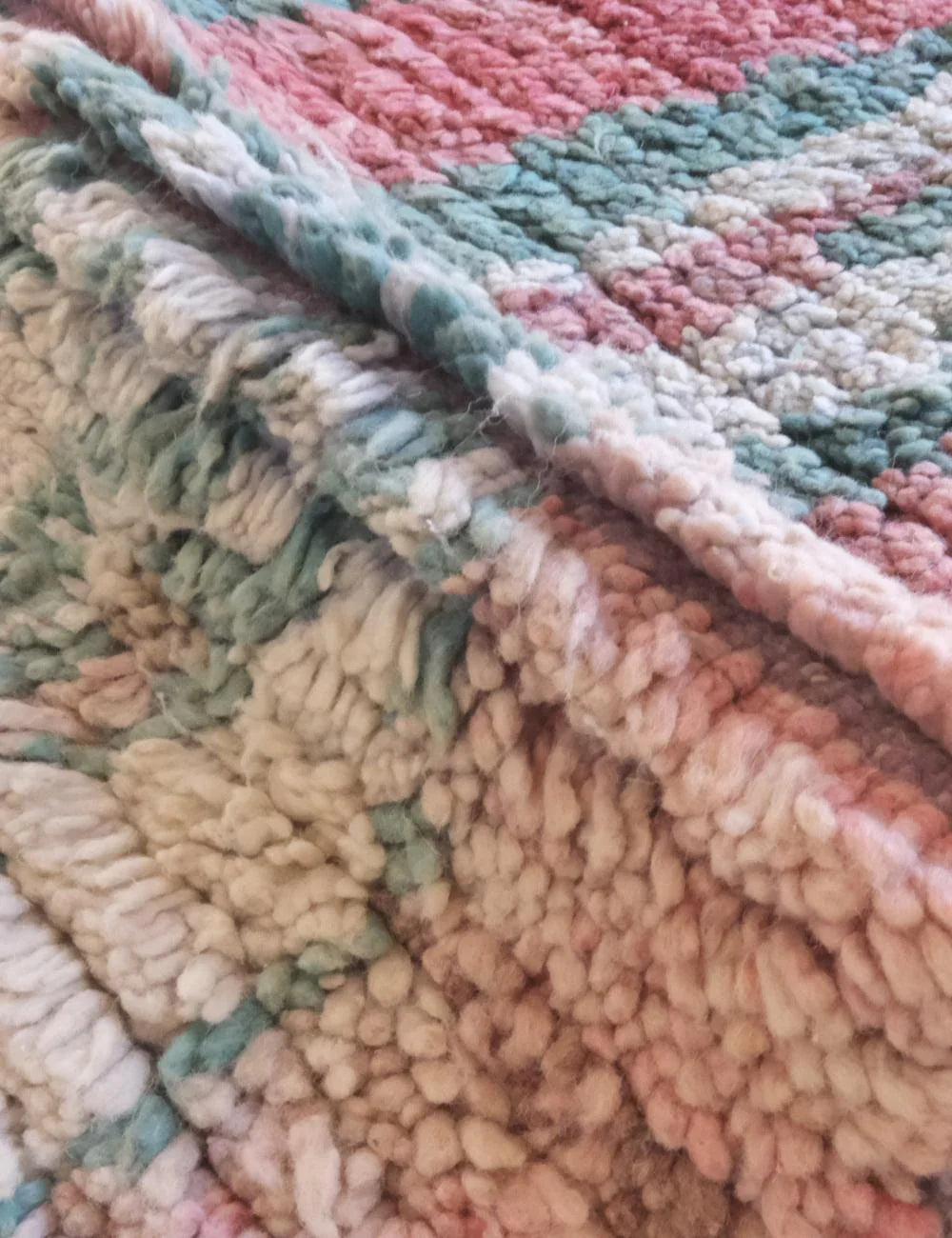 Moroccan Modern Boujad Hallway Runner Rug 11.8 x 2.6 ft / 360 x 82 cm - Surcoma