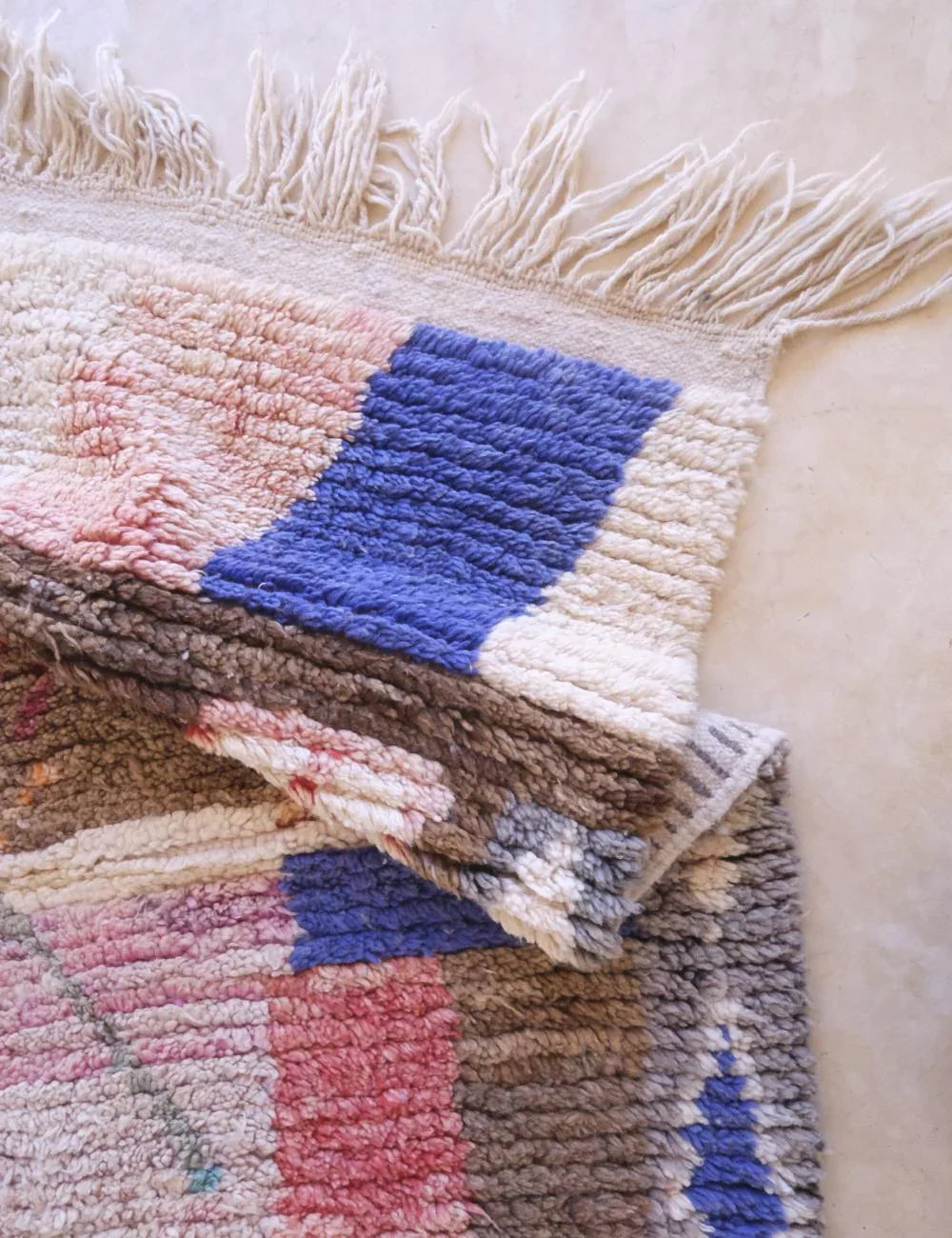 Moroccan Modern Boujad Wool Rug 9.6 x 8.3 ft / 294 x 254 cm - Surcoma