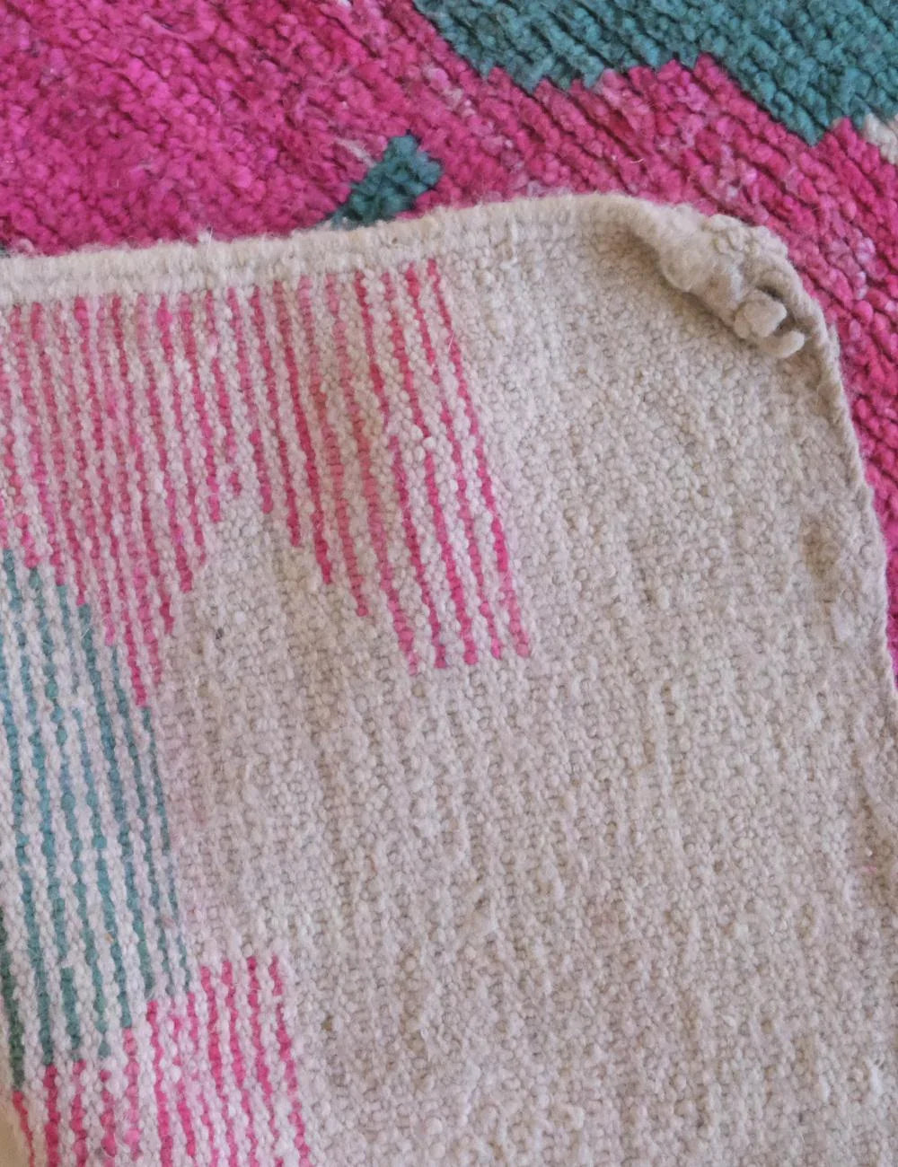Modern Boujad Wool Runner Rug 9.1 x 2.2 ft / 276 x 69 cm - Surcoma