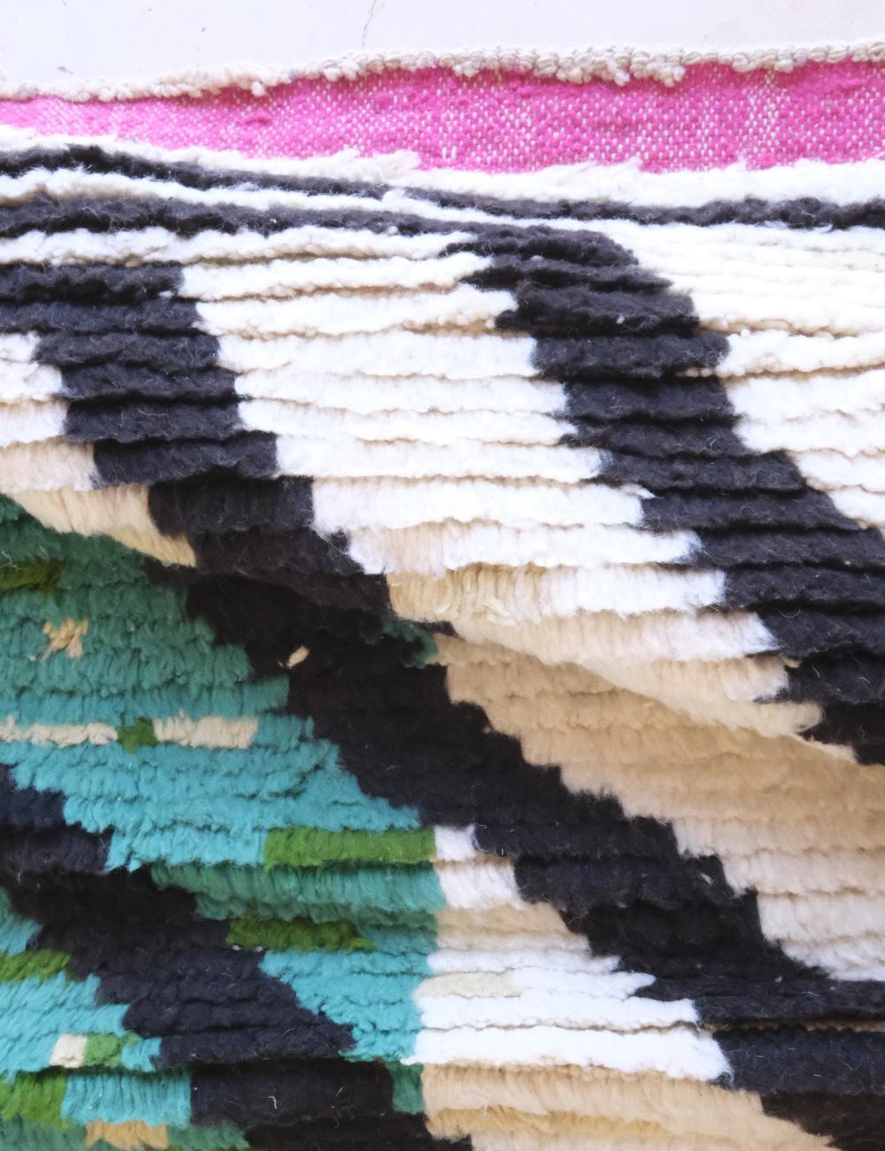 2020s Moroccan Boujad Wool Rug 12.7 x 8 ft / 387 x 246 cm - Surcoma