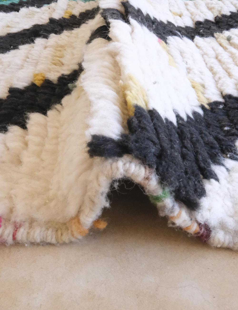 2020s Moroccan Boujad Wool Rug 12.7 x 8 ft / 387 x 246 cm - Surcoma