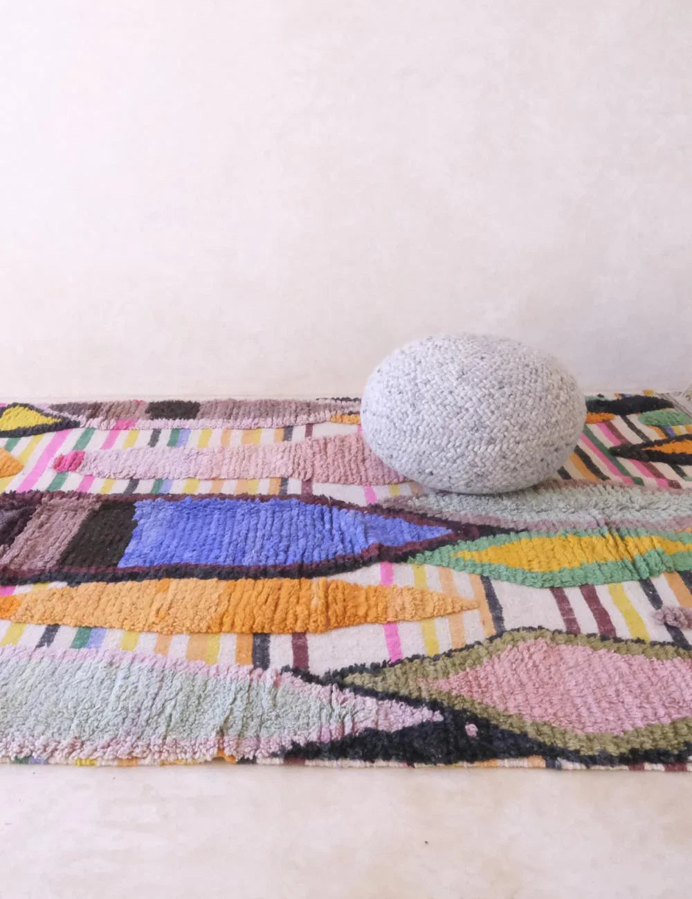 Moroccan Colorful Boujad Wool Rug 10.2 x 7 ft / 310 x 215 cm - Surcoma