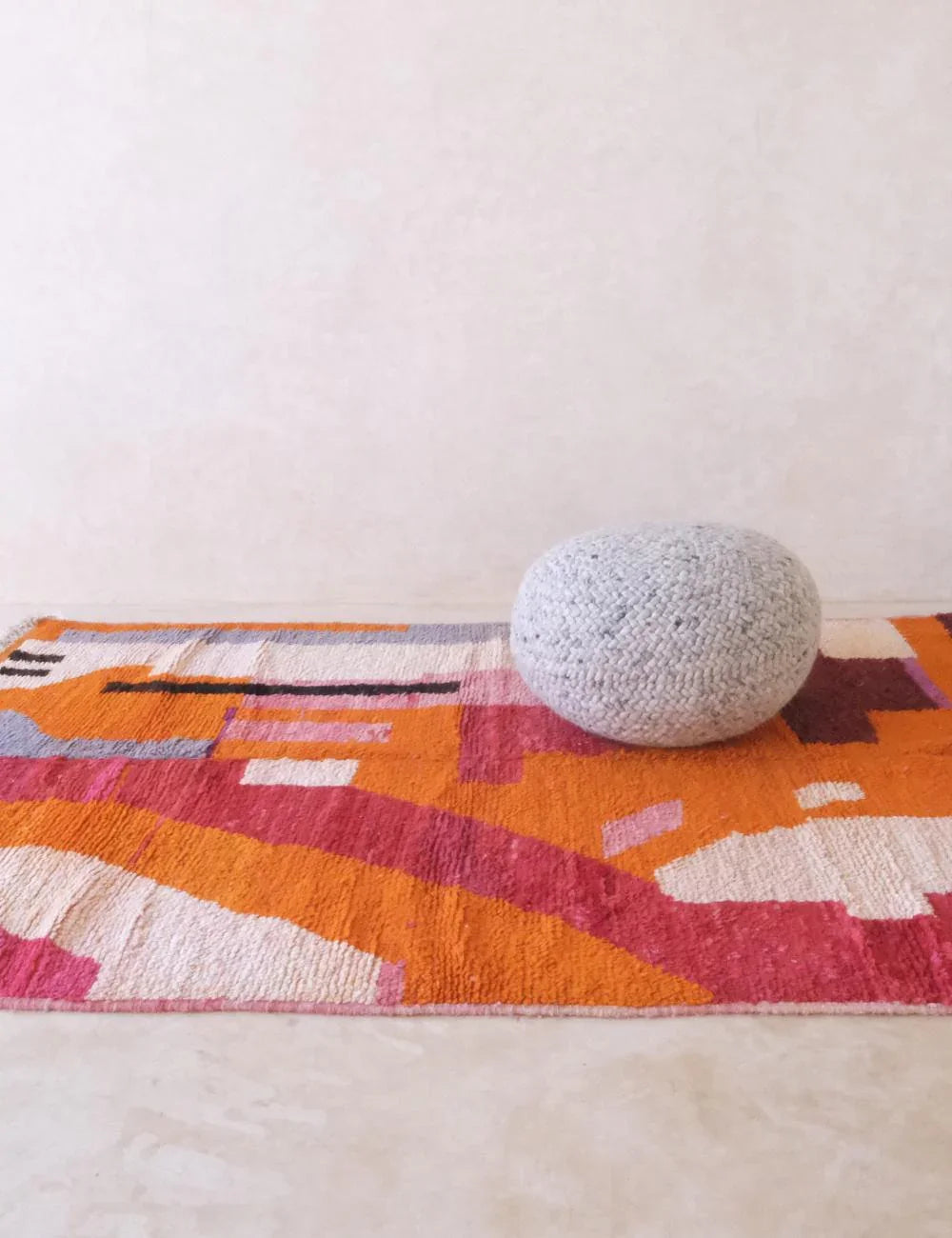 Colorful Moroccan Modern Wool Rug 8.8 x 5.6 ft / 269 x 171 cm - Surcoma