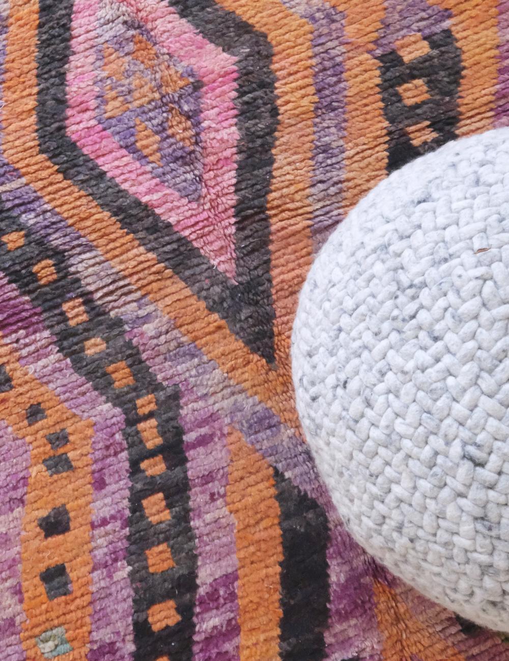 Moroccan Modern Boujad Wool Rug 9.2 x 5.3 ft / 280 x 163 cm - Surcoma