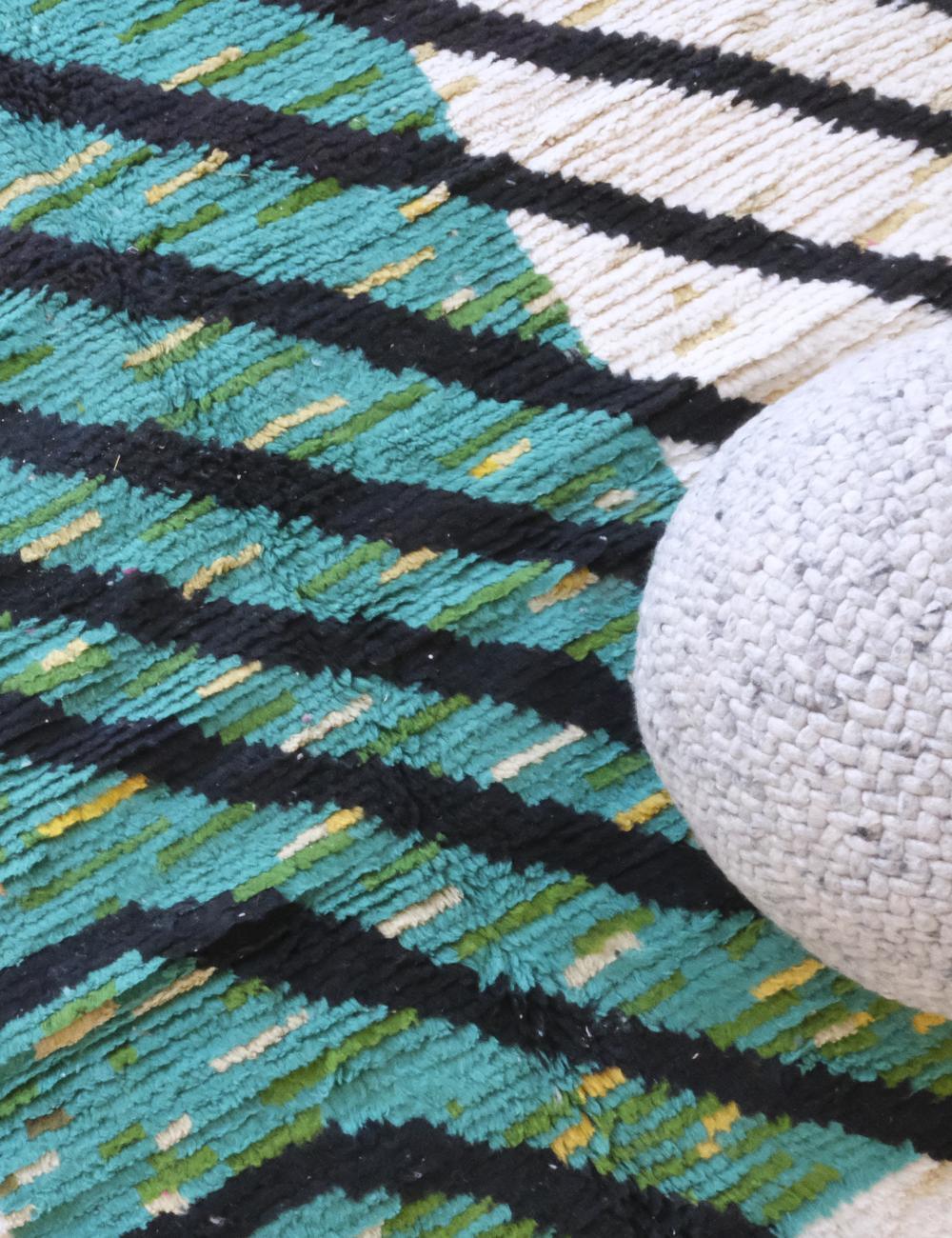 2020s Moroccan Boujad Wool Rug 12.7 x 8 ft / 387 x 246 cm - Surcoma