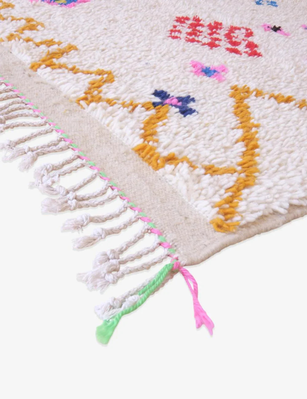 Moroccan Neon Rug 9.4 x 6.9 ft / 286 x 213 cm - Surcoma