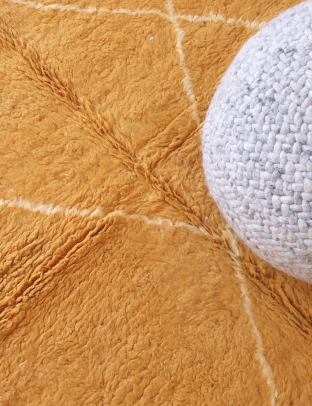 Beni Ourain Custom Moroccan Orange Rug - Forma 32