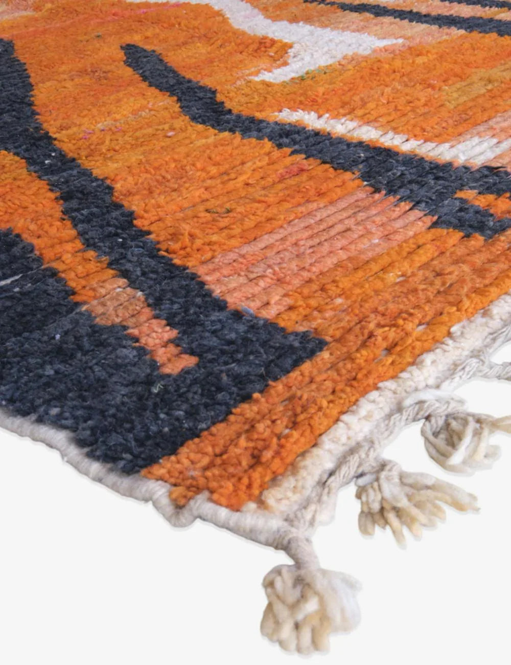 Moroccan Orange Modern Rug 9.7 x 6.3 ft / 297 x 194 cm - Surcoma
