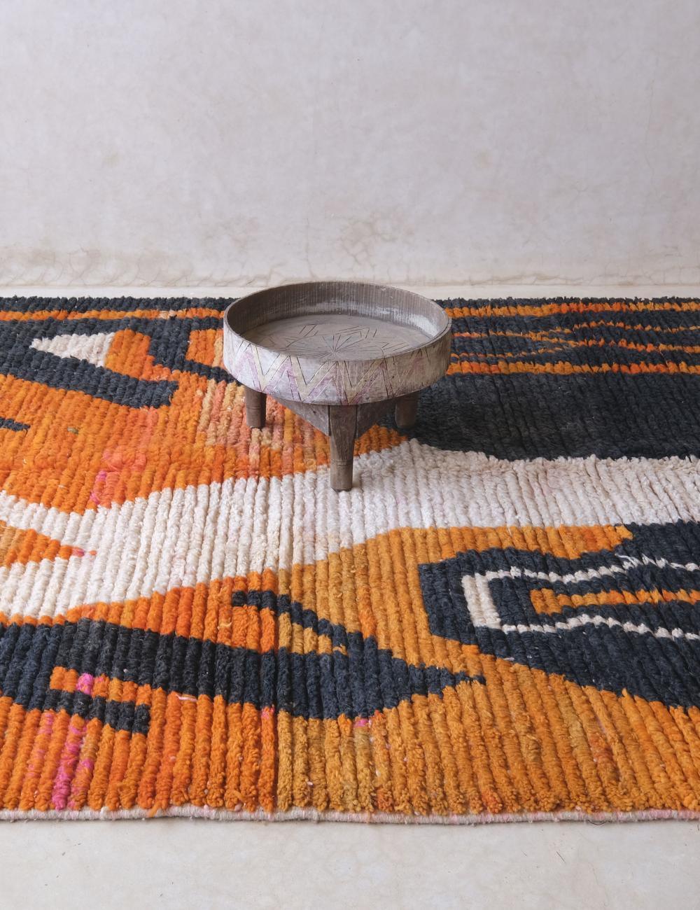 Moroccan Orange Modern Rug 9.7 x 6.3 ft / 297 x 194 cm - Surcoma