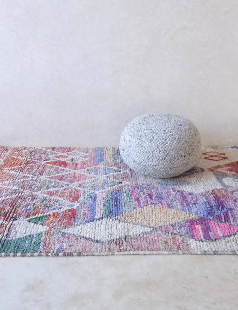 Moroccan Pastel Boujad Wool Rug 8.3 x 5.6 ft / 252 x 171 cm - Surcoma