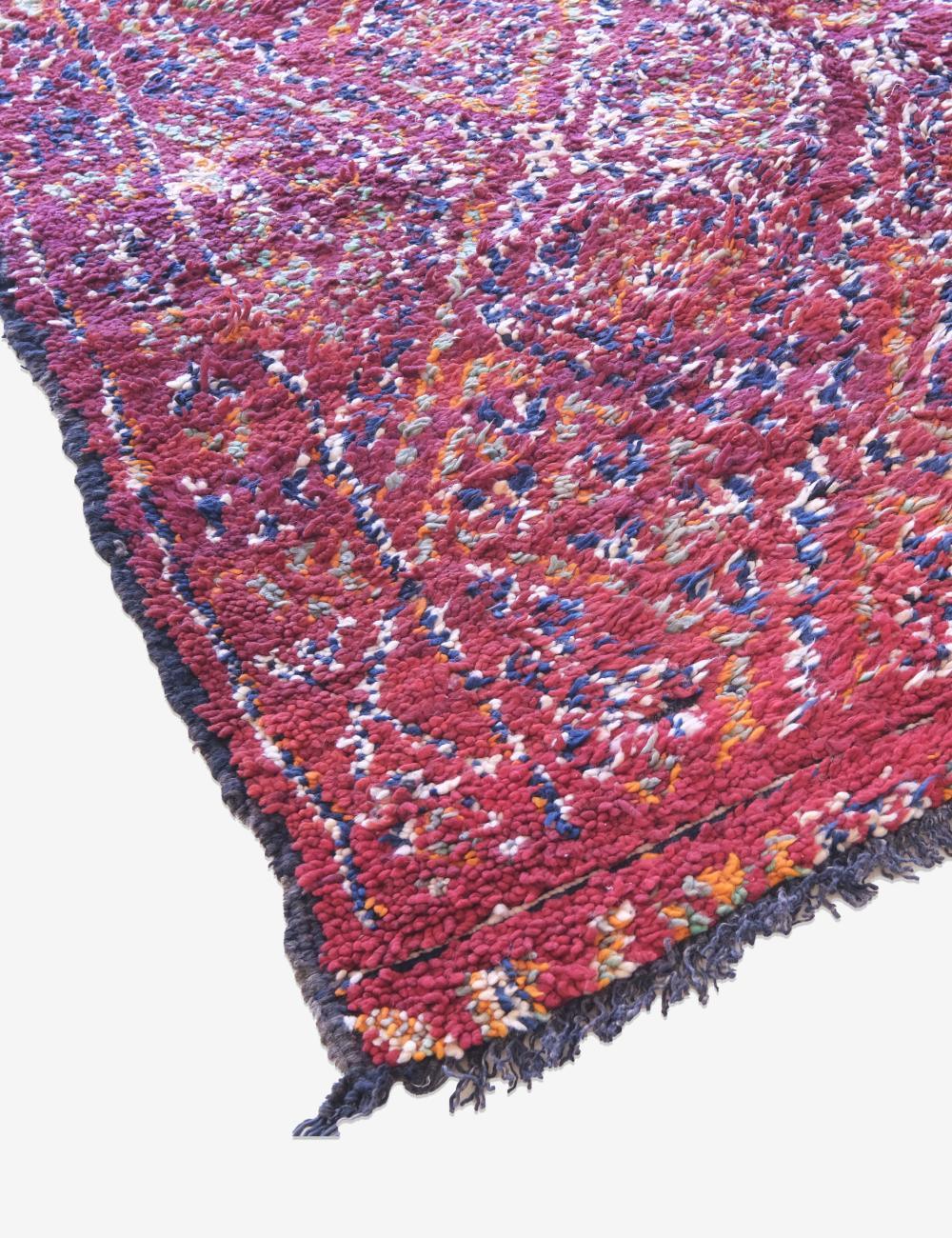 Moroccan Red Collector Rug 10.2 x 6.1 ft / 310 x 188 cm - Surcoma