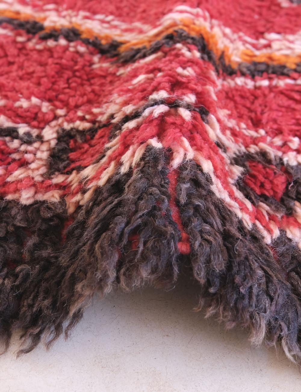 Moroccan Red Collector Rug 10.2 x 6.4 ft / 310 x 197 cm - Surcoma