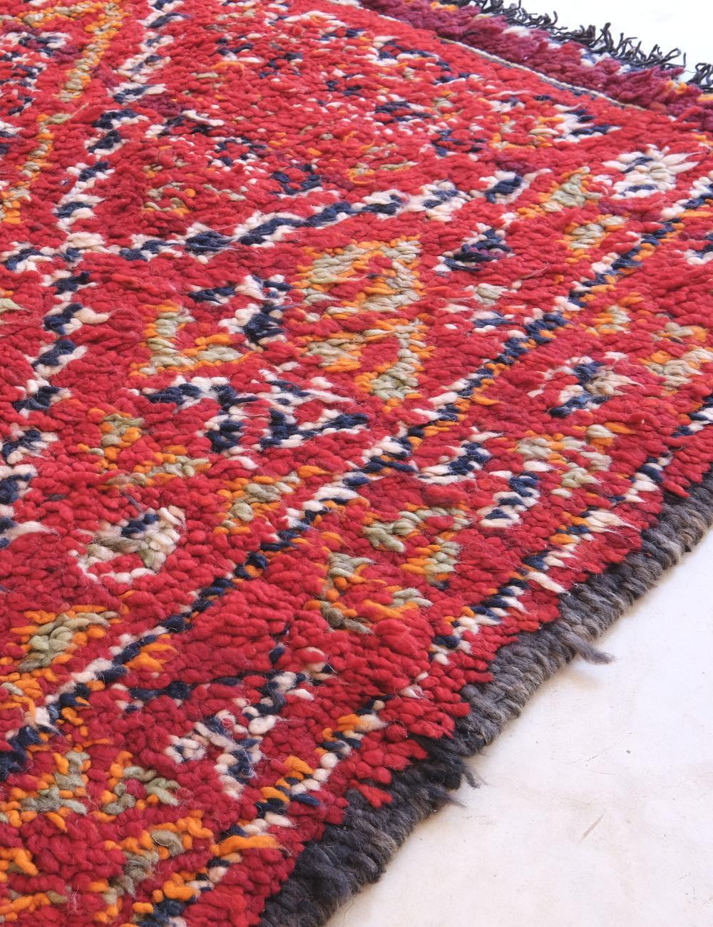 Moroccan Red Collector Rug 10.2 x 6.1 ft / 310 x 188 cm - Surcoma