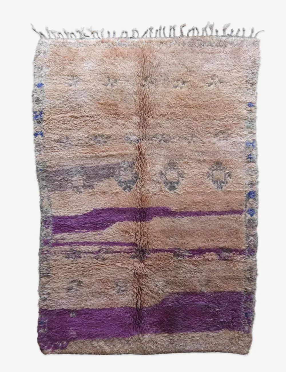 Moroccan Shag Rug 8.7 x 5.6 ft / 266 x 171 cm - Surcoma