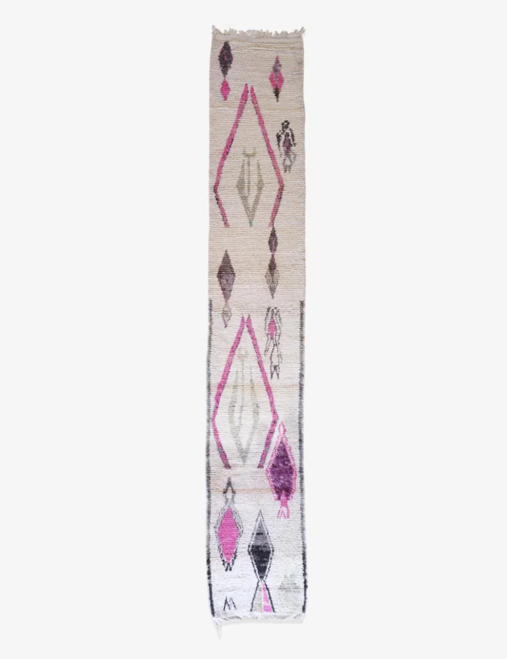 Moroccan Hallway Wool Rug 15.7 x 2.6 ft / 478 x 82 cm - Surcoma