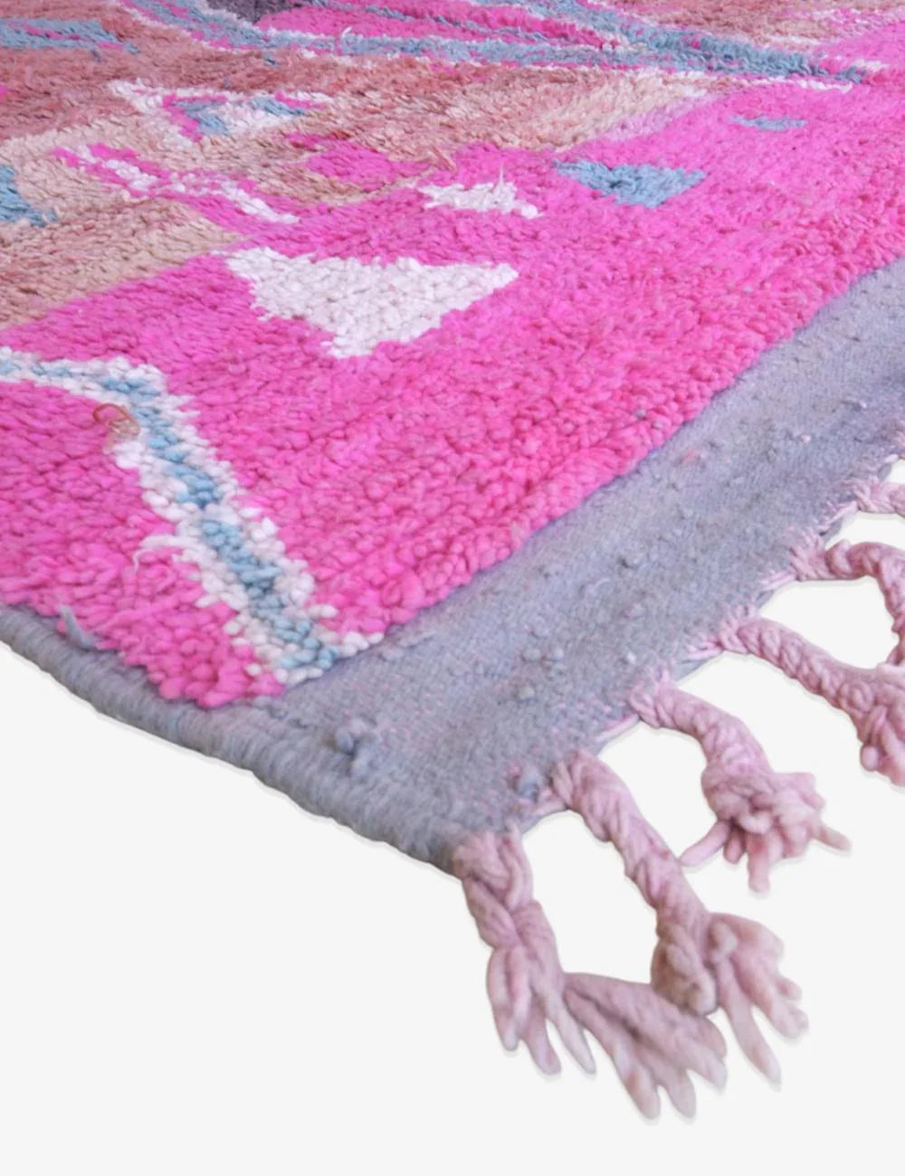 Boujad Moroccan Wool Rug 10 x 6.6 ft / 304 x 203 cm - Surcoma