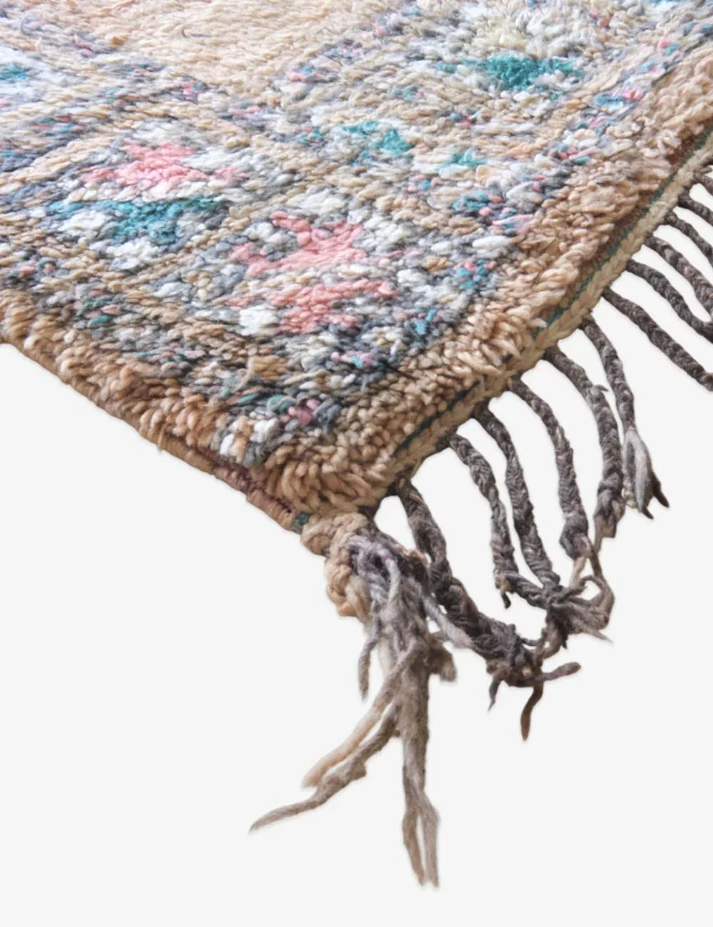 Moroccan Tan Rug 10.6 x 5.6 ft / 323 x 172 cm - Surcoma
