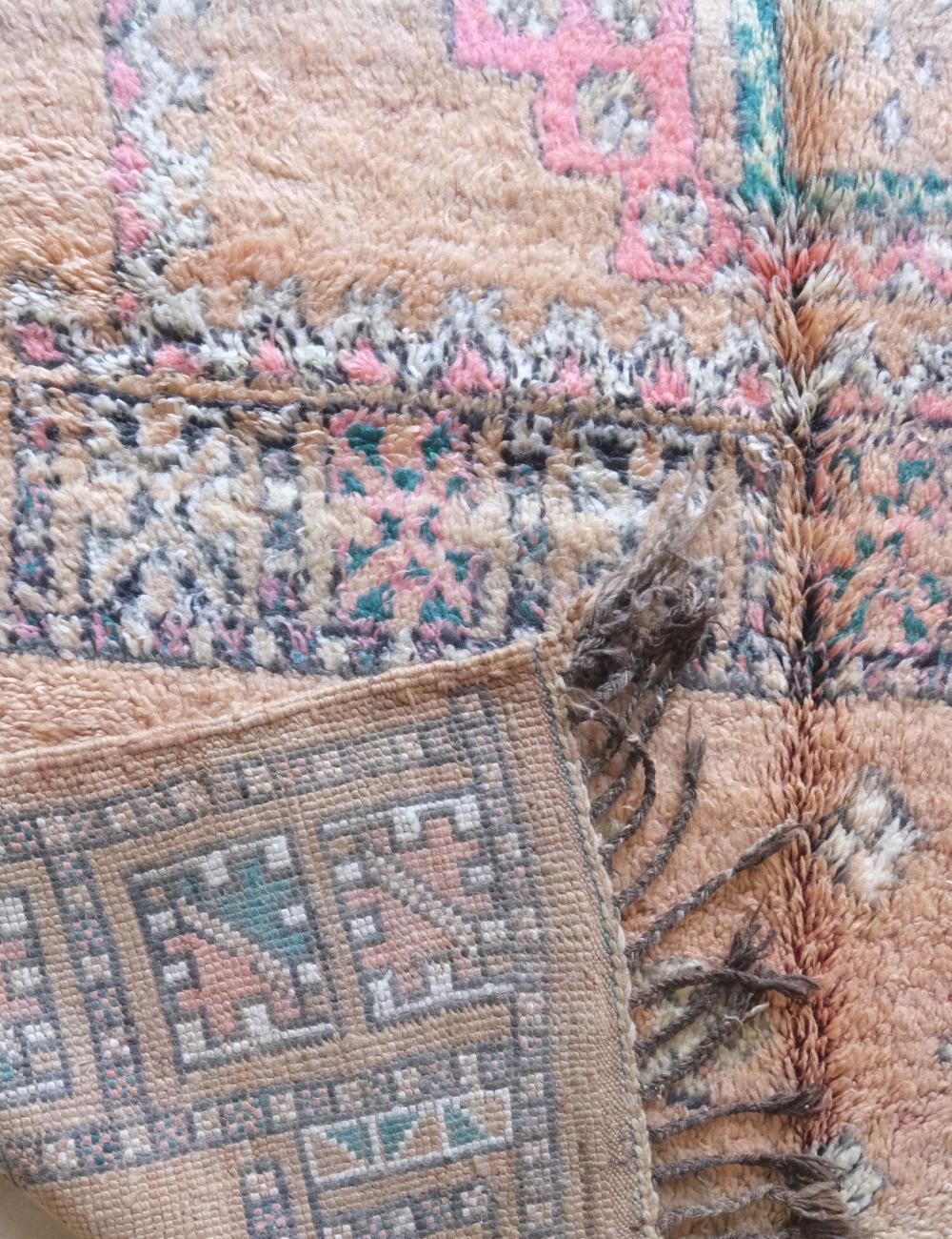 Moroccan Tan Rug 10.6 x 5.6 ft / 323 x 172 cm - Surcoma