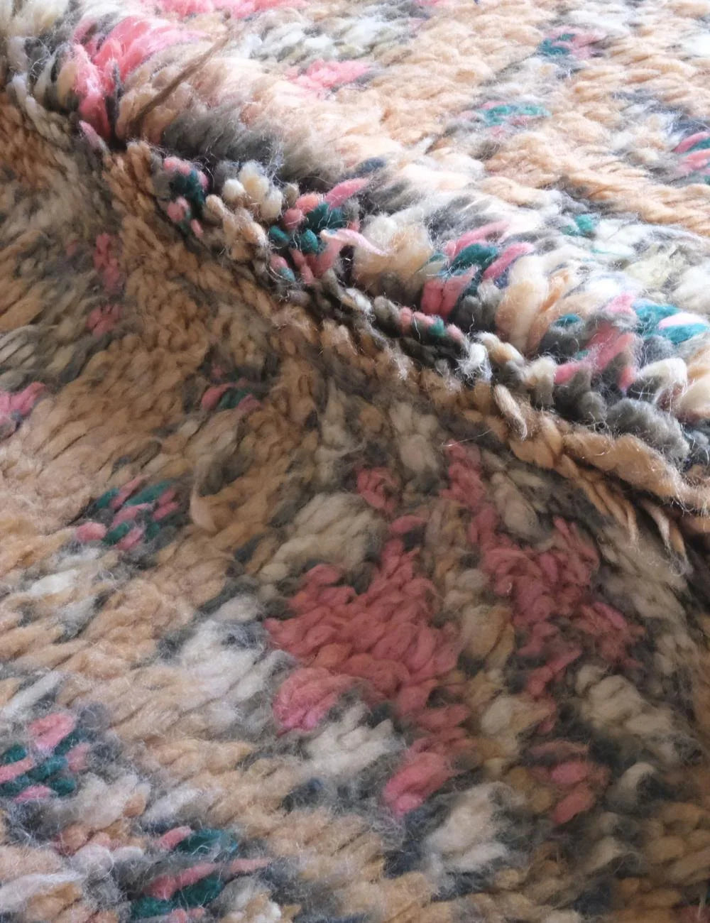 Moroccan Tan Rug 10.6 x 5.6 ft / 323 x 172 cm - Surcoma