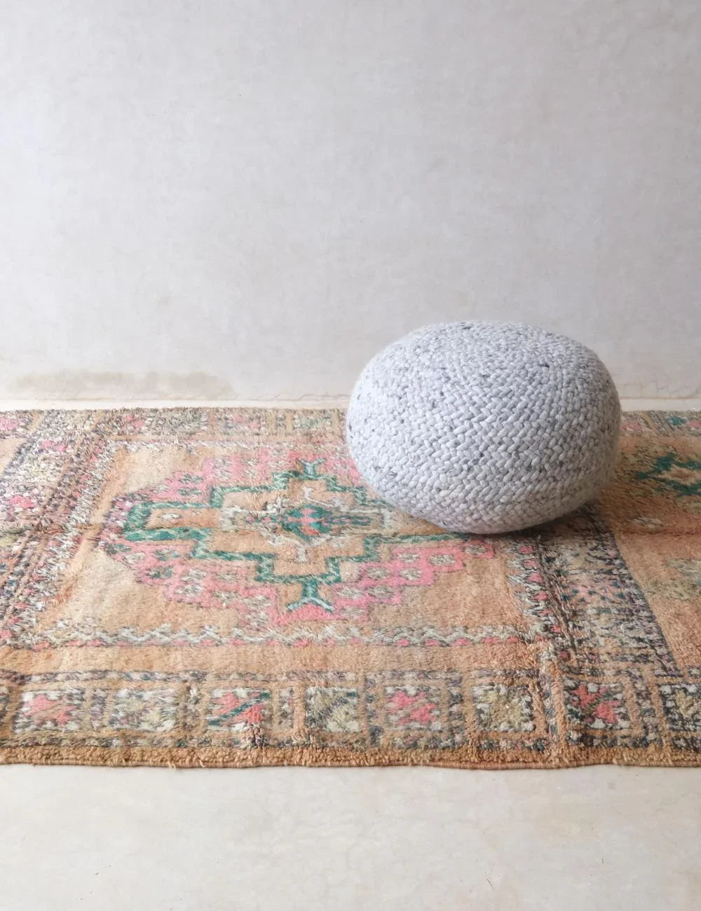 Moroccan Tan Rug 10.6 x 5.6 ft / 323 x 172 cm - Surcoma