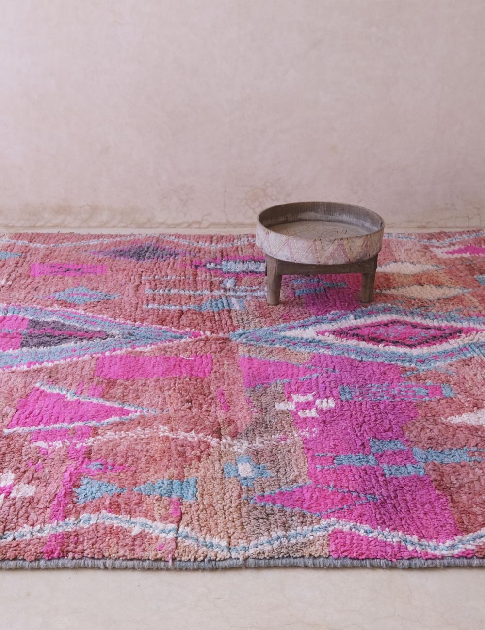 Boujad Moroccan Wool Rug 10 x 6.6 ft / 304 x 203 cm - Surcoma