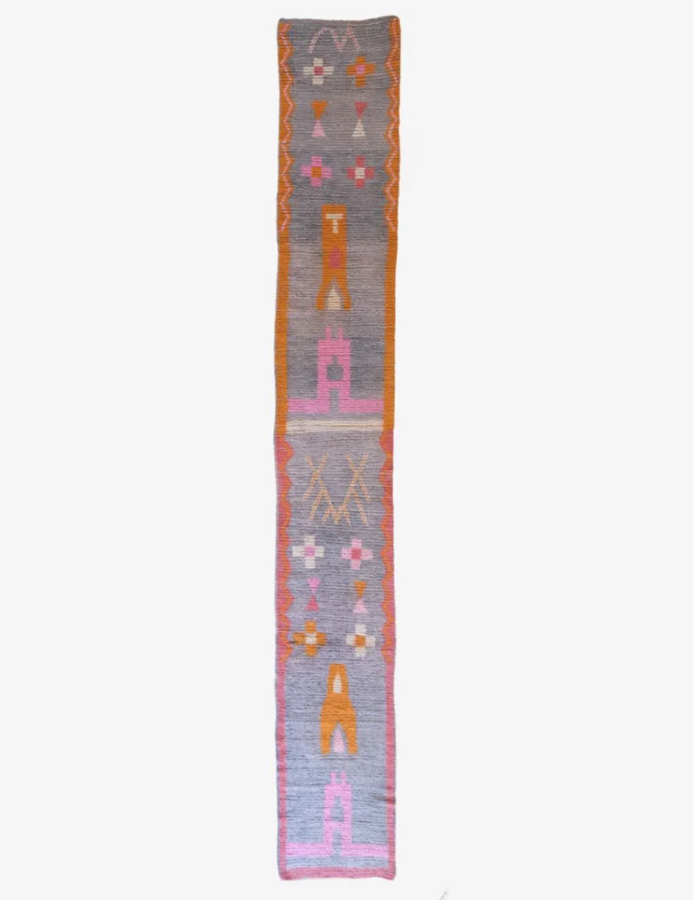 Moroccan Runner Rug 17.9 x 2.4 ft / 545 x 74 cm