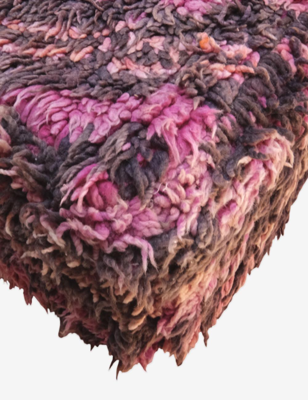 Moroccan Purple Square Floor Pillow - Surcoma