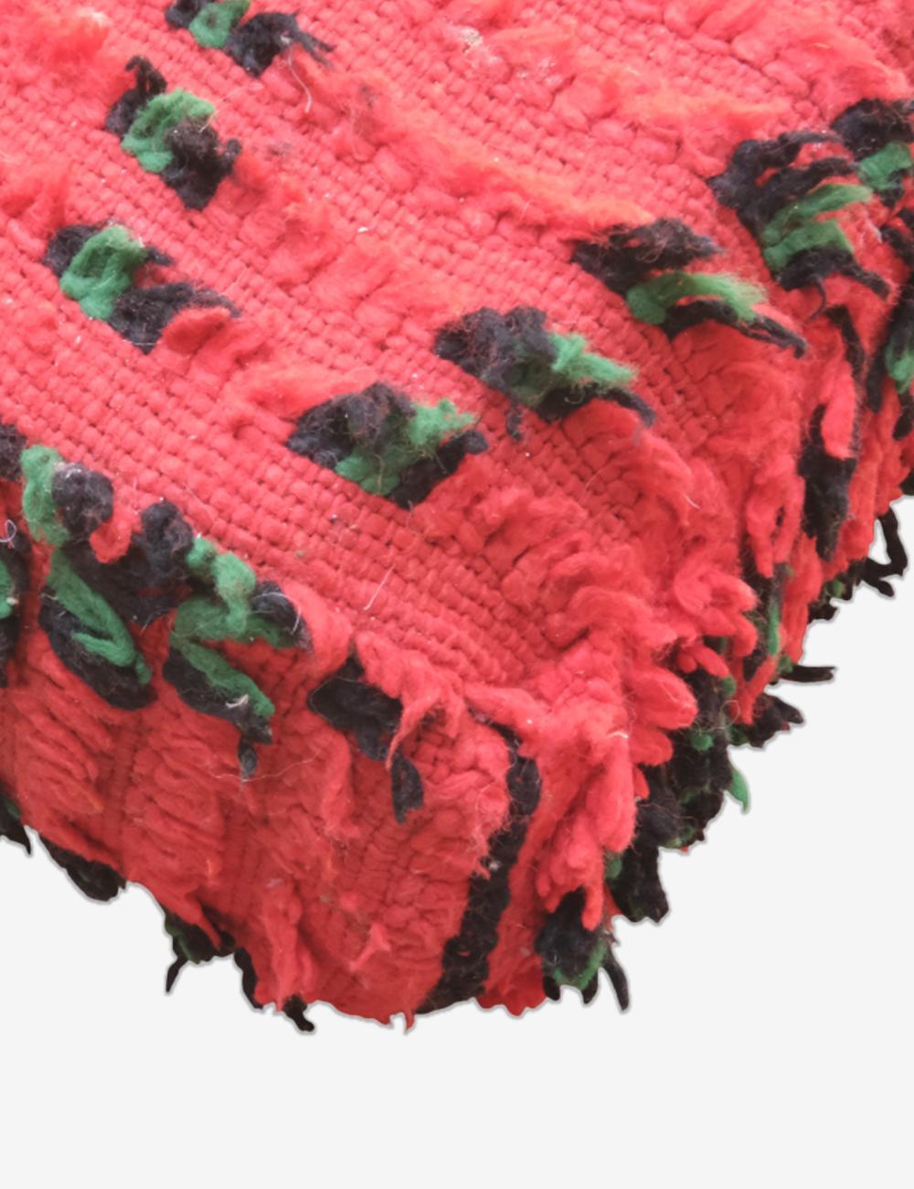 Moroccan Red Square Floor Pillow - Surcoma