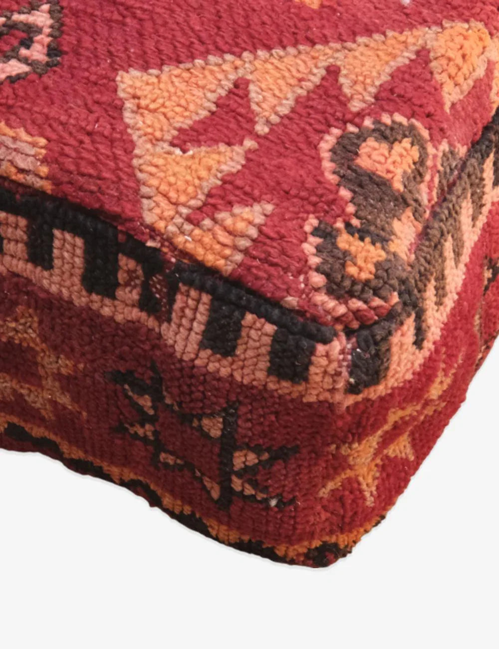 Handmade Moroccan Tribal Ottoman - Surcoma
