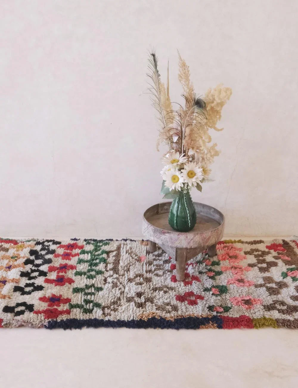 Moroccan Tribal Rug 6.1 x 2.4 ft / 187 x 76 cm