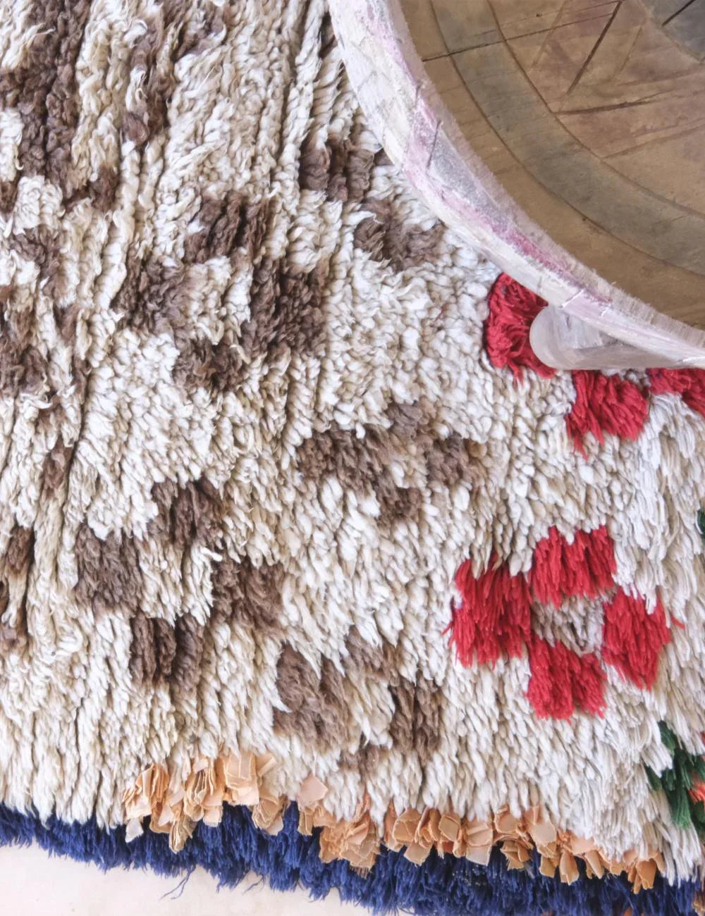 Moroccan Tribal Rug 6.1 x 2.4 ft / 187 x 76 cm