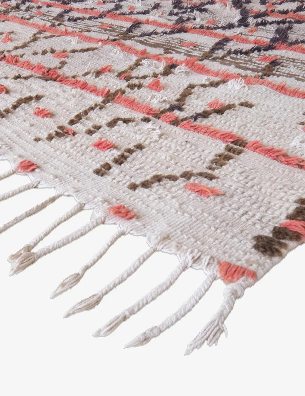 Moroccan Vintage Ourika Rug 6.8 x 4.1 ft / 208 x 125 cm - Surcoma