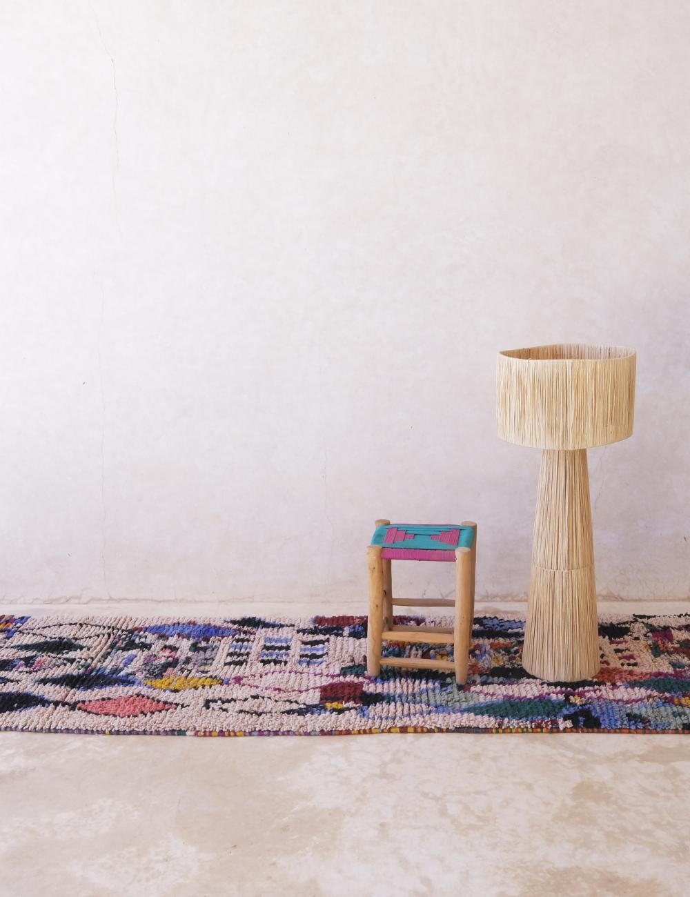 Moroccan Wool Hallway Rug 13.5 x 2.7 ft / 410 x 84 cm