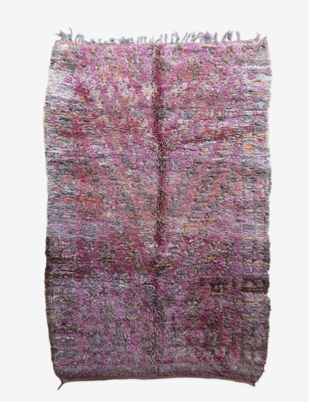 Moroccan Zayan Purple Rug 9.6 x 5.8 ft / 292 x 177 cm - Surcoma