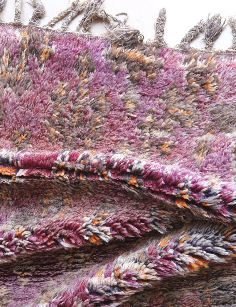 Moroccan Zayan Purple Rug 9.6 x 5.8 ft / 292 x 177 cm - Surcoma