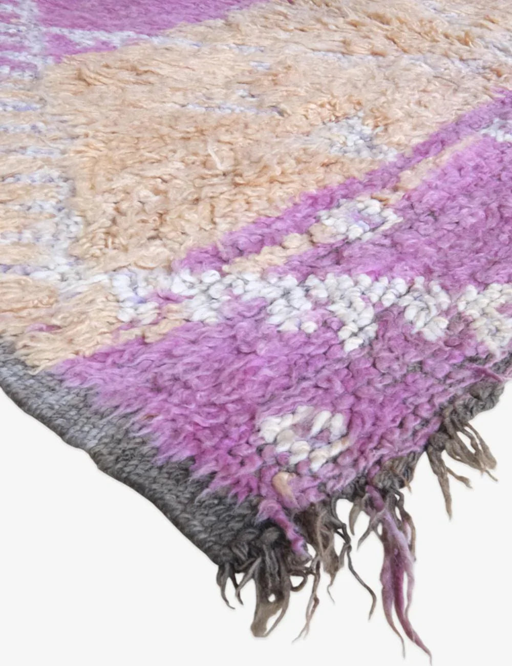 Moroccan Zayan Wool Rug 7.2 x 4.8 ft / 220 x 147 cm - Surcoma