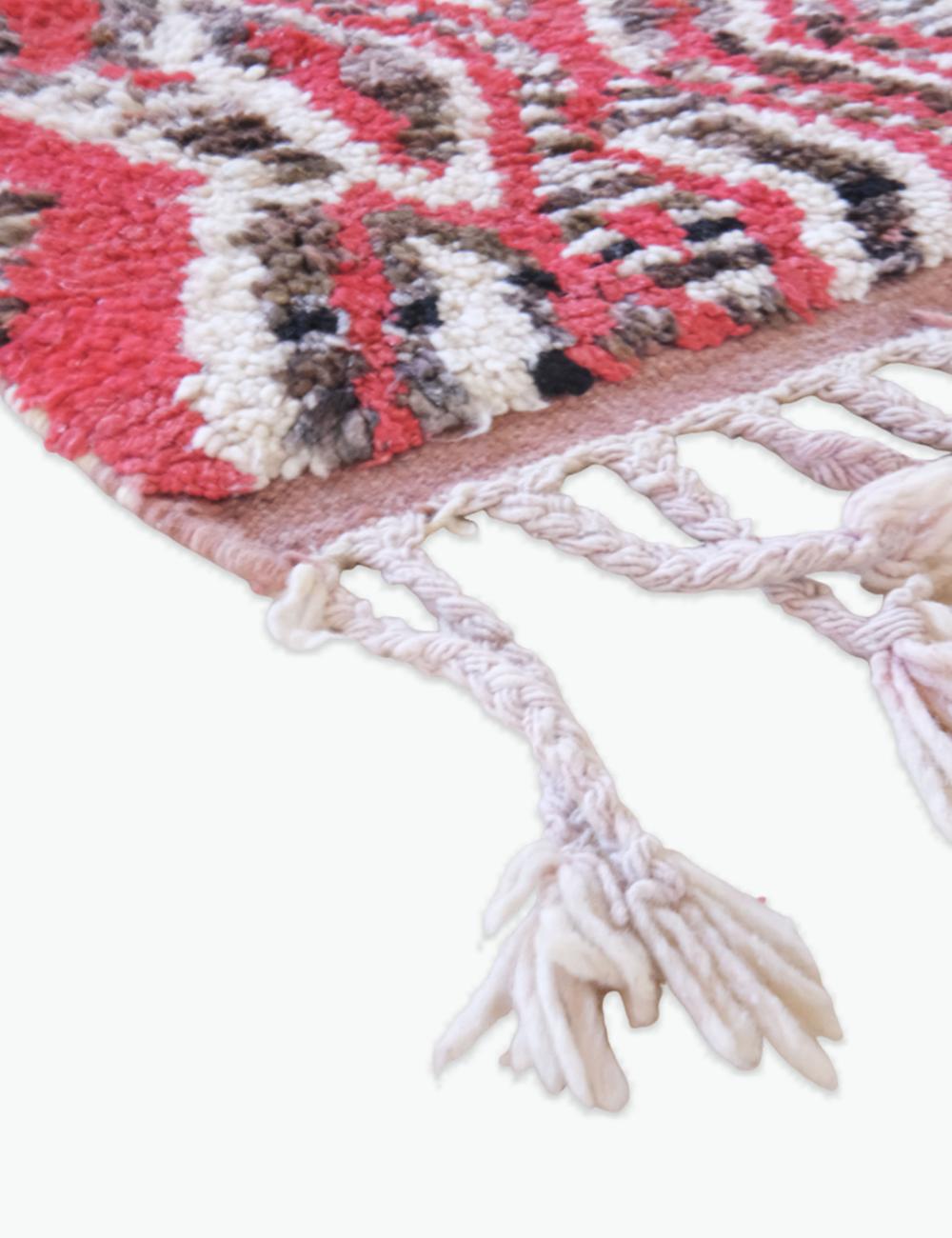 Abstract Hallway Rug 13.5 x 2.5 ft / 410 x 77 cm