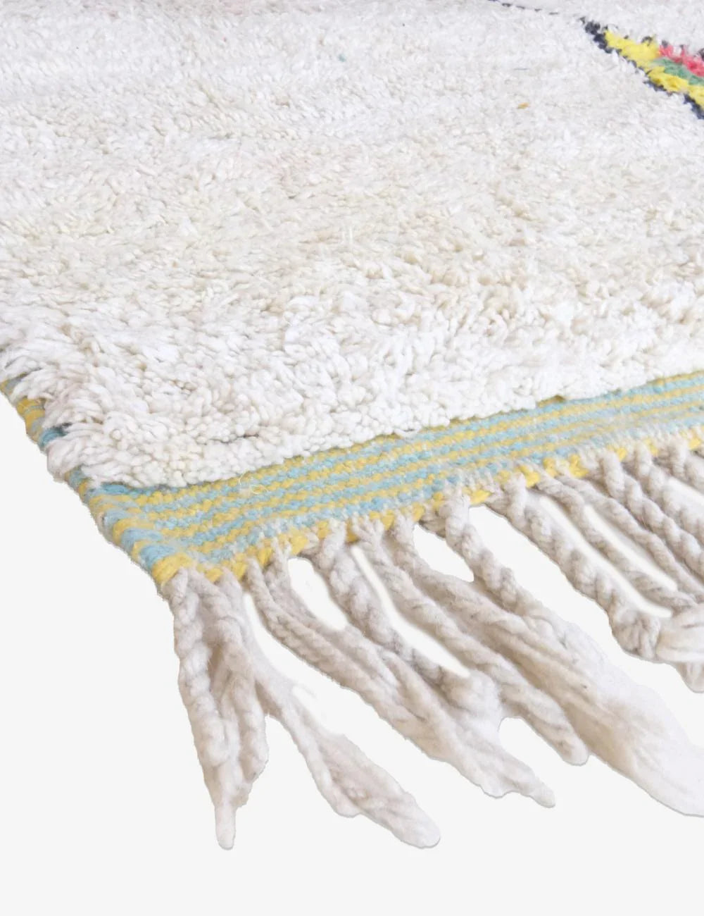 Abstract Moroccan Wool Rug 10.1 x 8.7 ft / 307 x 267 cm - Surcoma