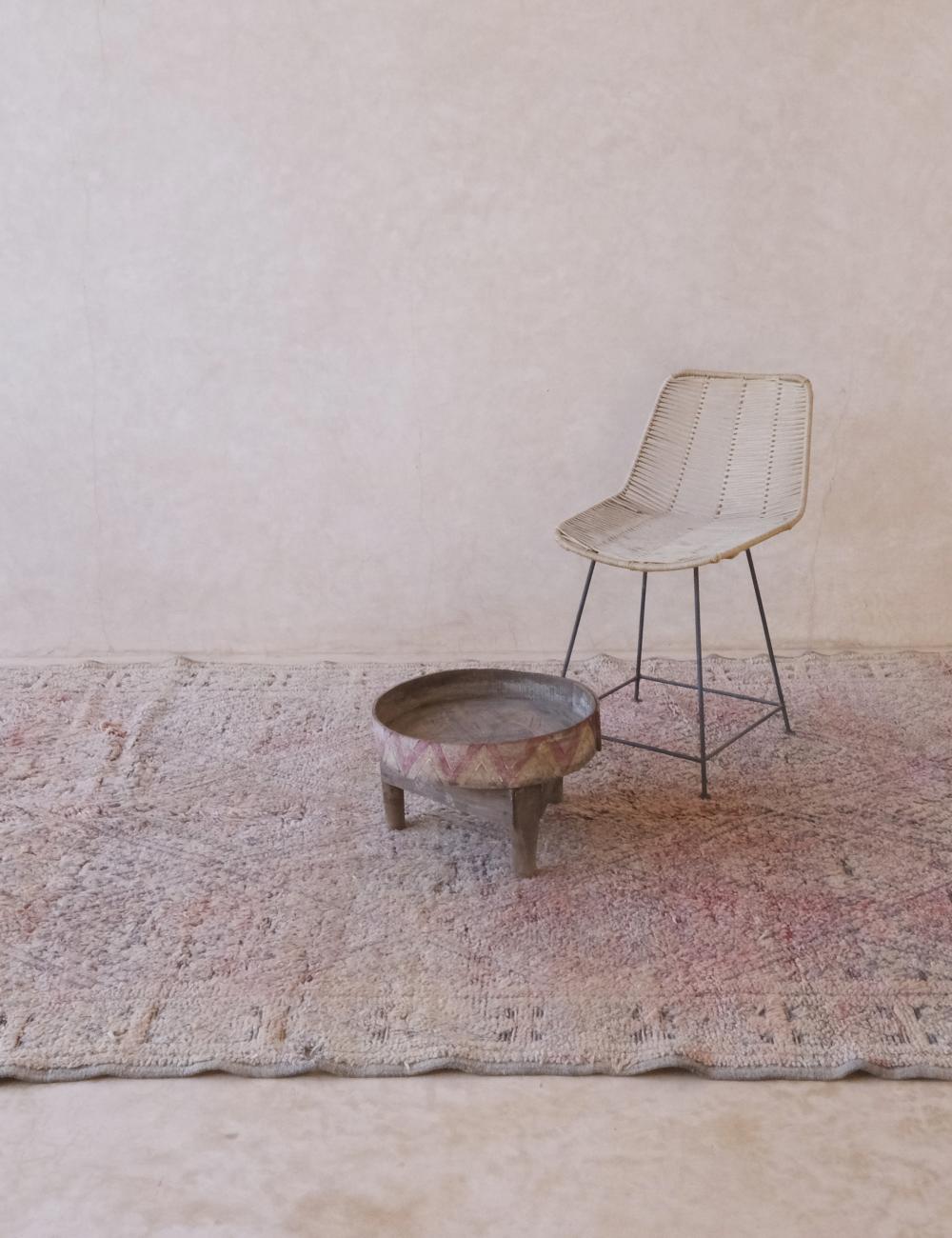 Neutral Vintage Beni MGuild Rug 11.3 x 6 ft / 345 x 183 cm