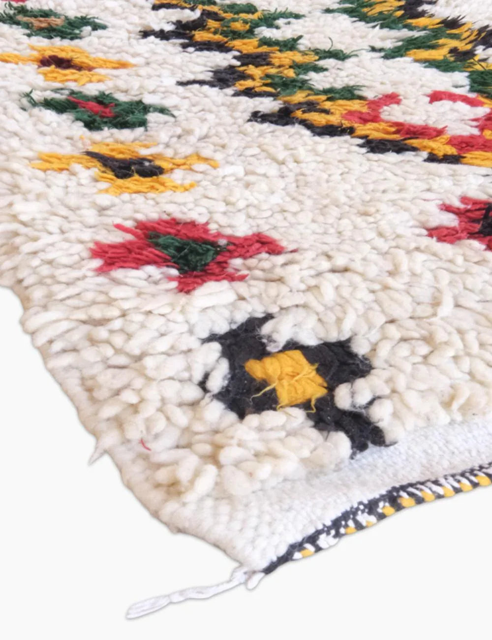 Ourika Moroccan Runner Rug 5.8 x 2.3 ft / 177 x 70 cm - Surcoma