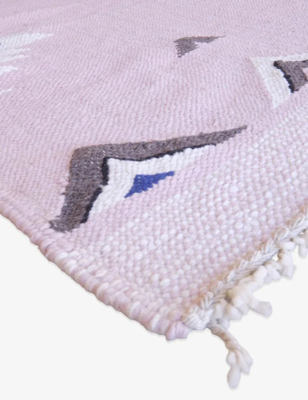 Pink Geometric Moroccan Rug 10.1 x 6.8 ft / 308 x 209 cm - Surcoma