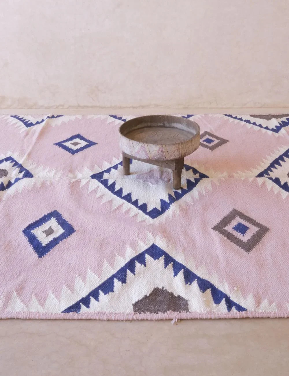 Pink Geometric Moroccan Rug 10.1 x 6.8 ft / 308 x 209 cm - Surcoma