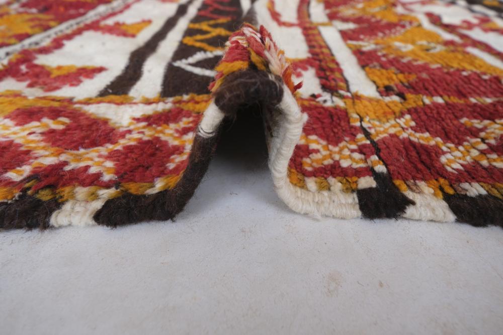Natural Handknotted Kilim Glaoui 9.5 x 4.5 ft / 290 x 140 cm - Surcoma