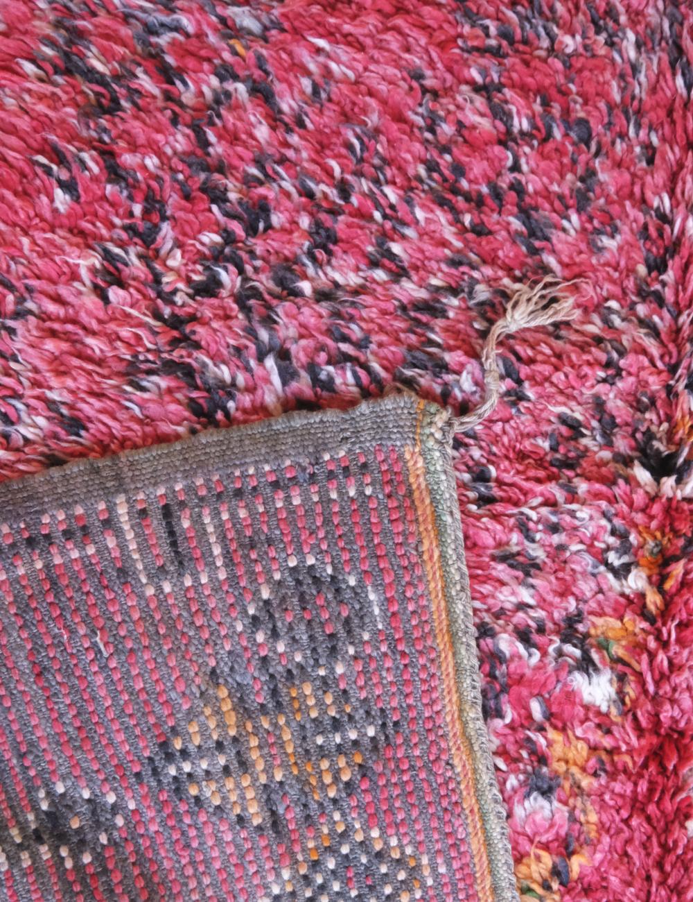 Red Collector Moroccan Wool Rug 12 x 6.3 ft / 367 x 194 cm