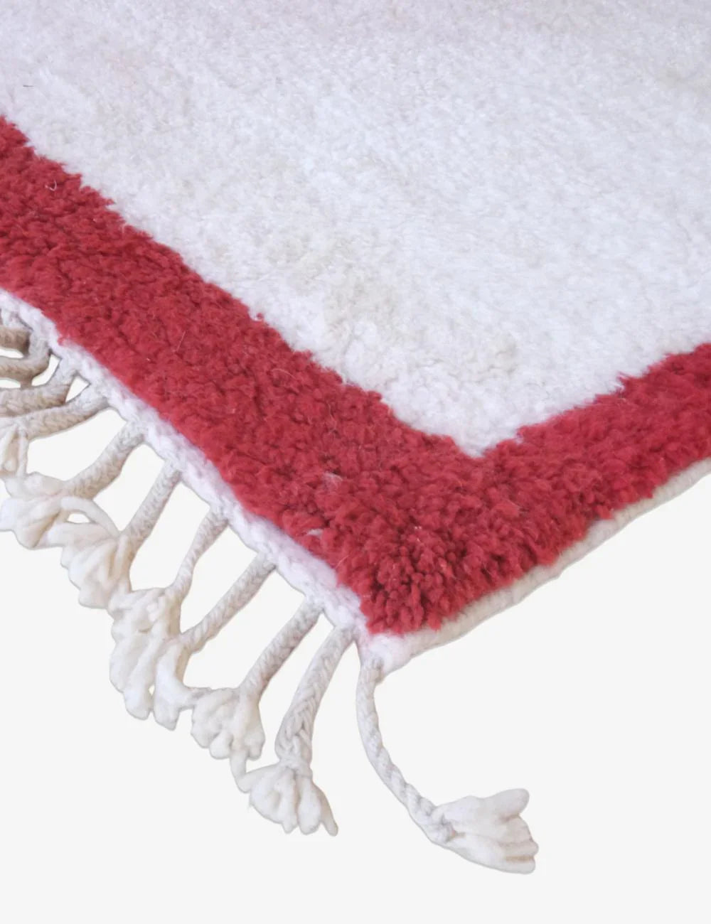 Red moroccan rug 11.4 x 8 ft / 346 x 246 cm - Surcoma