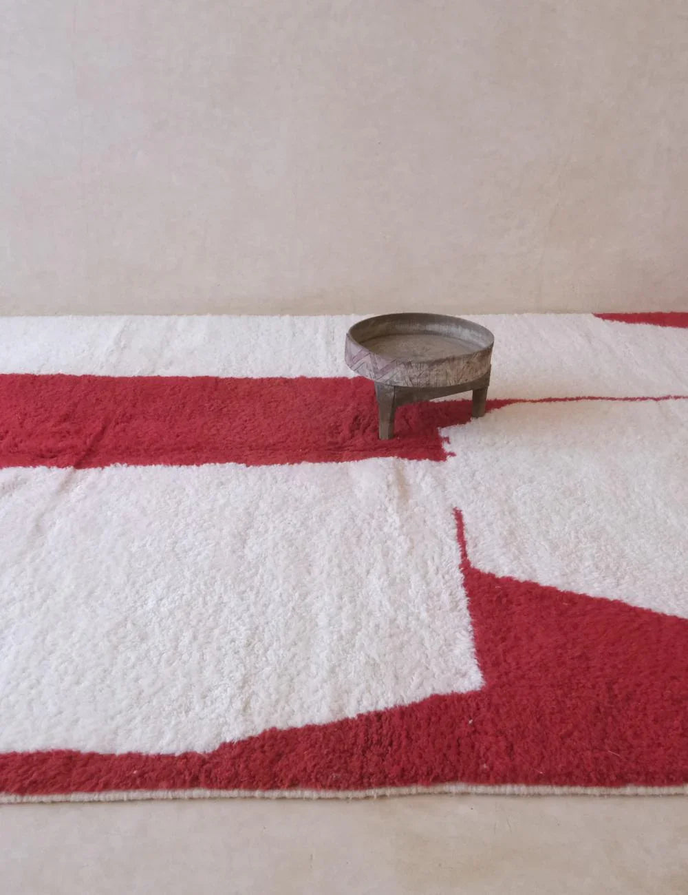 Red moroccan rug 11.4 x 8 ft / 346 x 246 cm - Surcoma