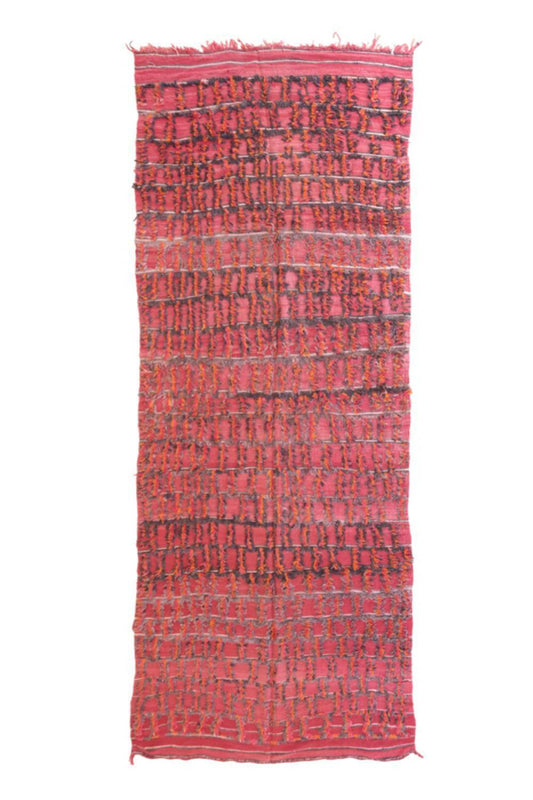 Flatwoven Berber Kilim 15.3 x 5.7 ft / 467 x 175 cm - Surcoma