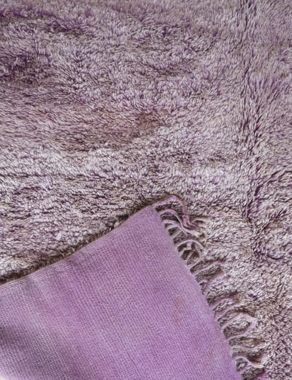 Solid Shag Moroccan Rug 11.1 x 6.7 ft / 337 x 206 cm - Surcoma